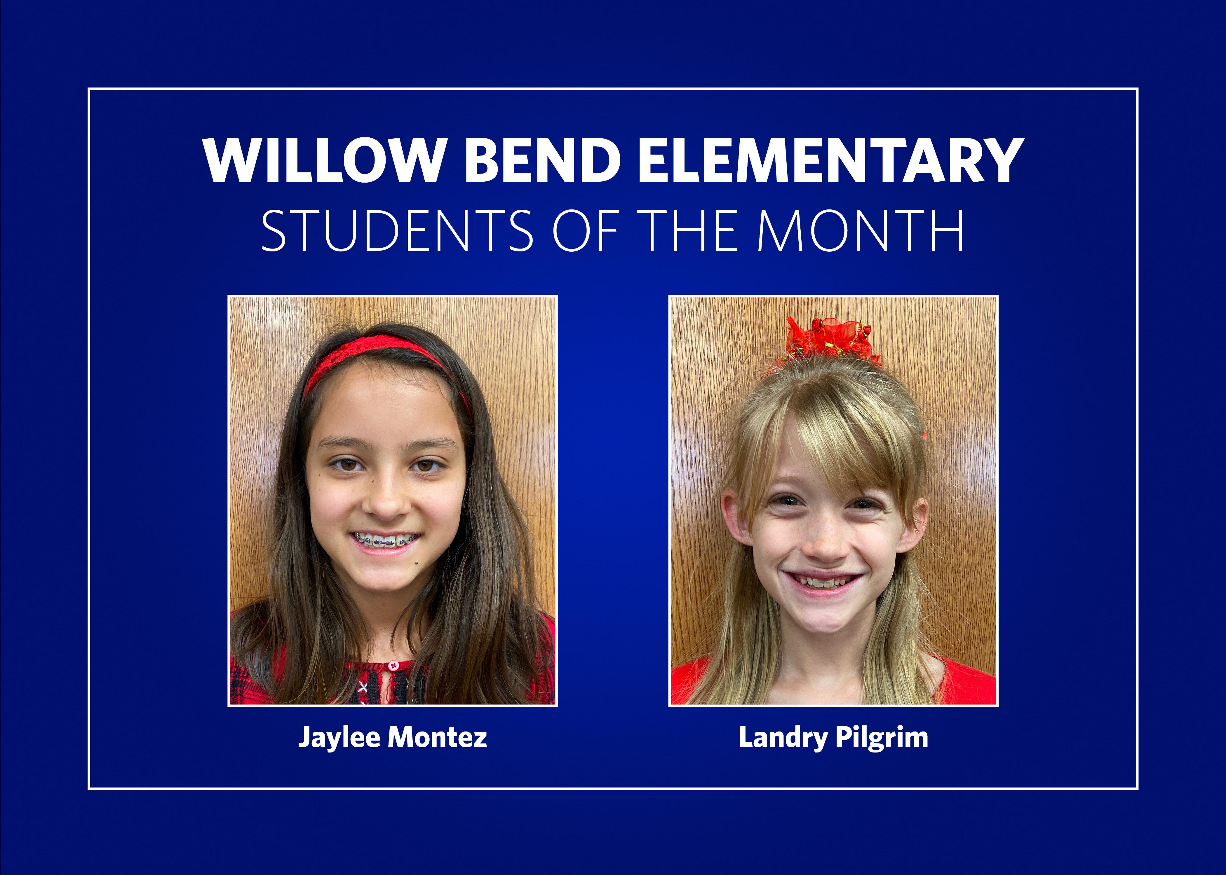 WB Students of the Month