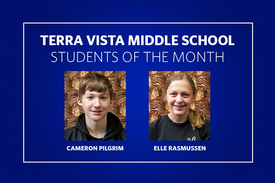 Terra Vista Middle Students of the Month